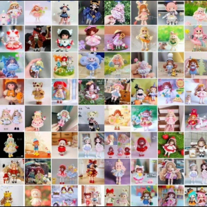精品隐藏800+款精品微钩隐藏人偶图解全店图解部分带视频打包价-资源虚拟仓库