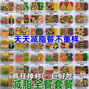 减肥食谱电子版课程 减脂餐一日三餐指导科学健康瘦身配餐计划-资源虚拟仓库
